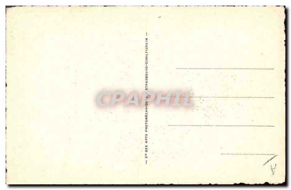 CPA Madame Tallien  — Verso