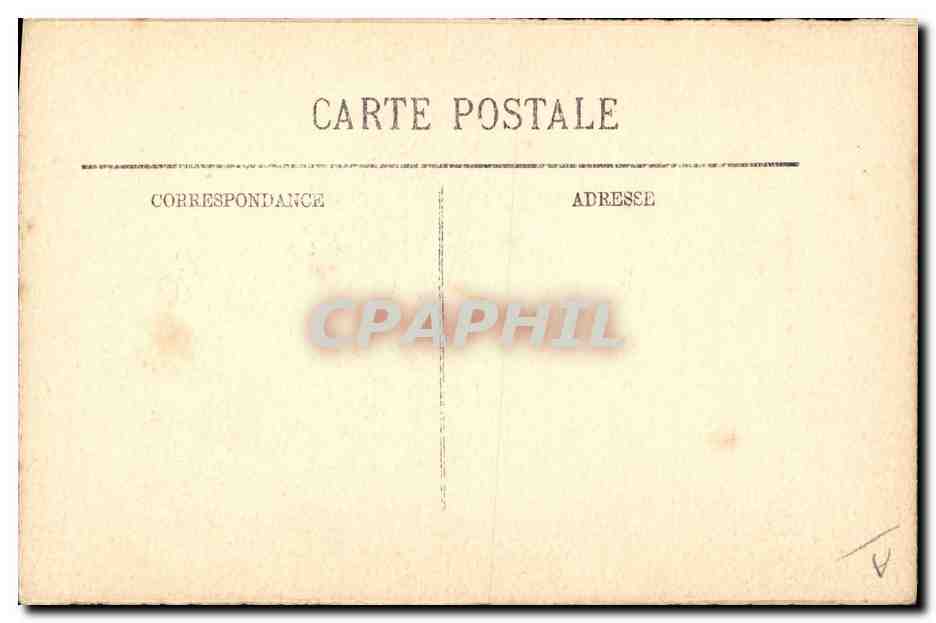 CPA Henri de Lorraine — Verso