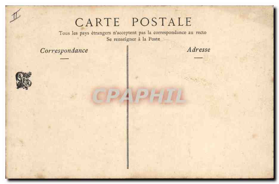 Deux Coqs vivaient en paix... — Salon de 1904 — par Mme L. de Ladeveze — Rückseite