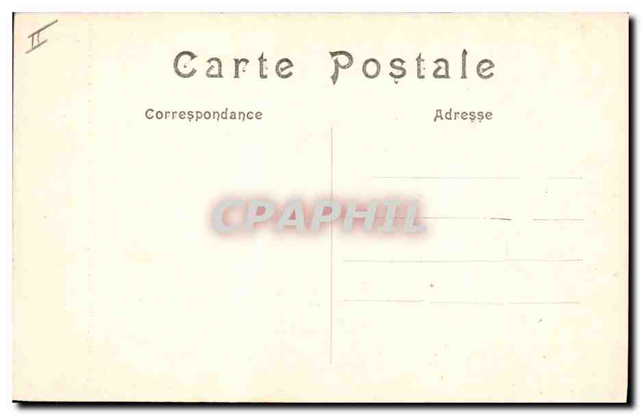 Coq sur canon — reproduction interdite — Édition Zappanec, 18, rue Duban, Paris (10e) — Rückseite