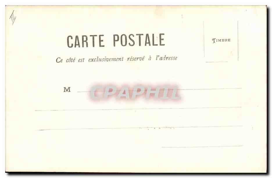 CPA Militaria Fantasia de Spahis — Verso