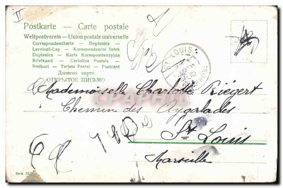 CPA Fantaisie Enfants Bebes  — Verso
