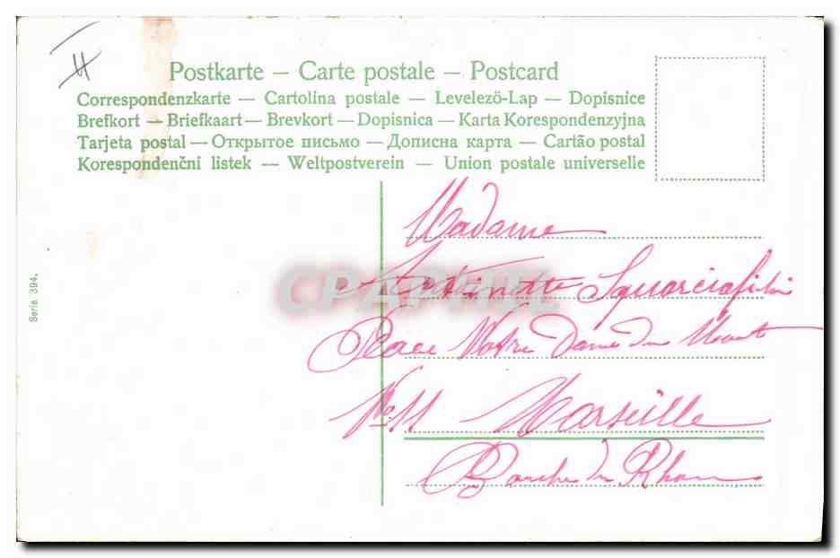 CPA Fantaisie Enfants Bebes  — Rückseite