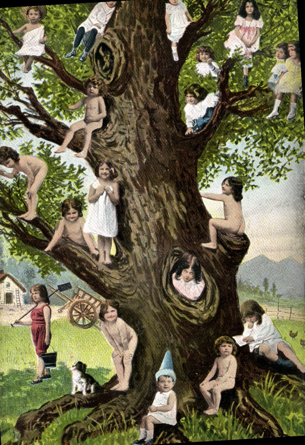 CPA Fantaisie Enfants Bebes 