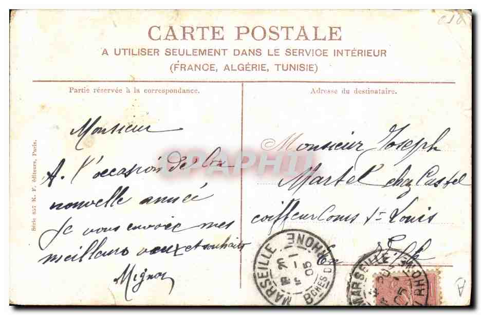 CPA Fantaisie Enfants Bebes — Rückseite