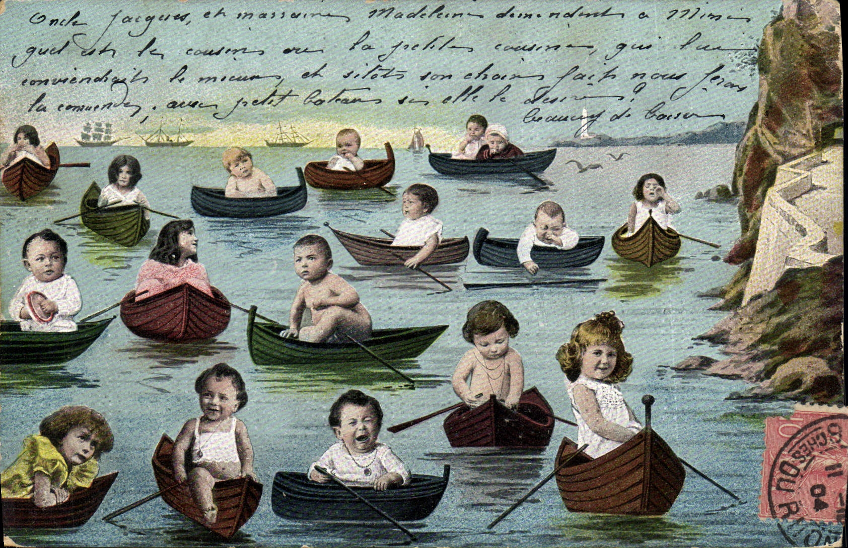 CPA Fantaisie Enfants Bebes 