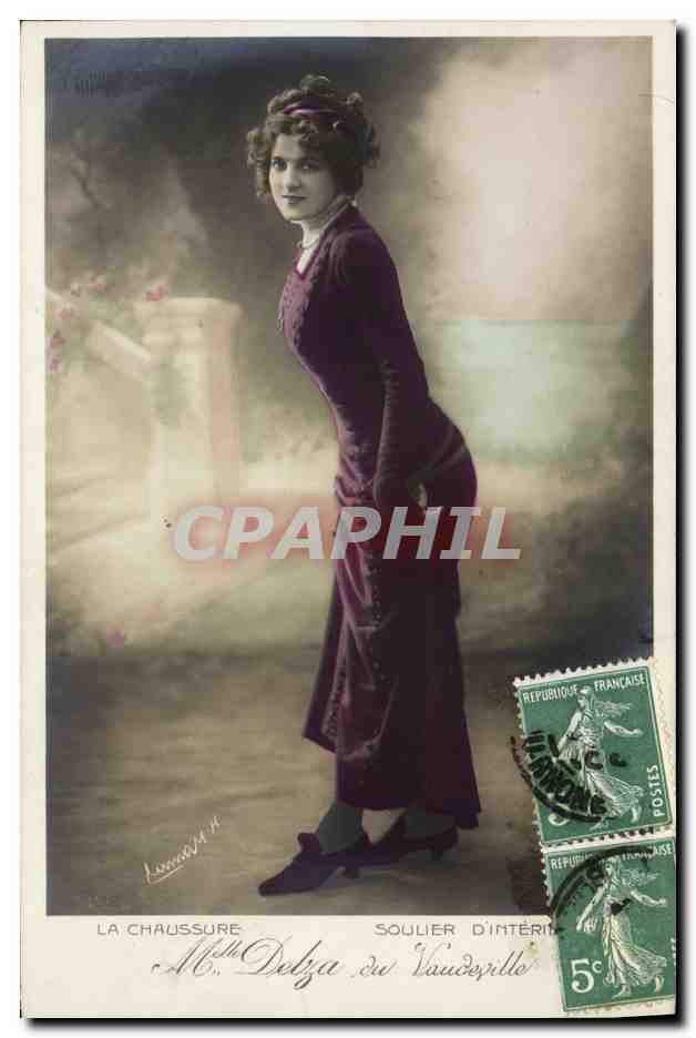 Mlle Delza du Vaudespiro — La Chaussure, Soulier d'Intérieur — Éditeur : Lammann H.