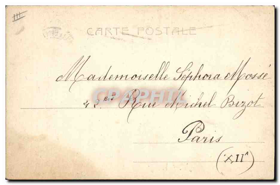 Mlle Willy — La cousine Sévérine — ALTERROCCA TEINI n°2498 — Verso