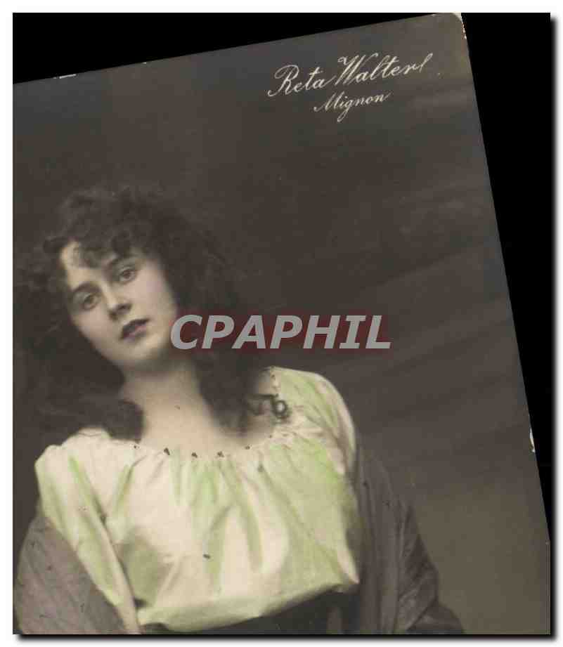 Berta Walterl Mignon — Portrait féminin — Carte postale universelle