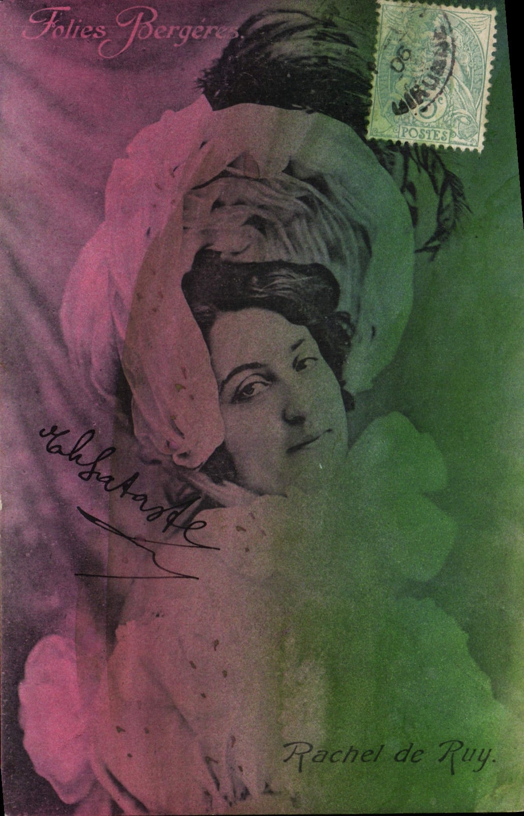 Rachael de Ruy — Folies Bergères — unbekannter Verlag, Seriennummer nicht sichtbar