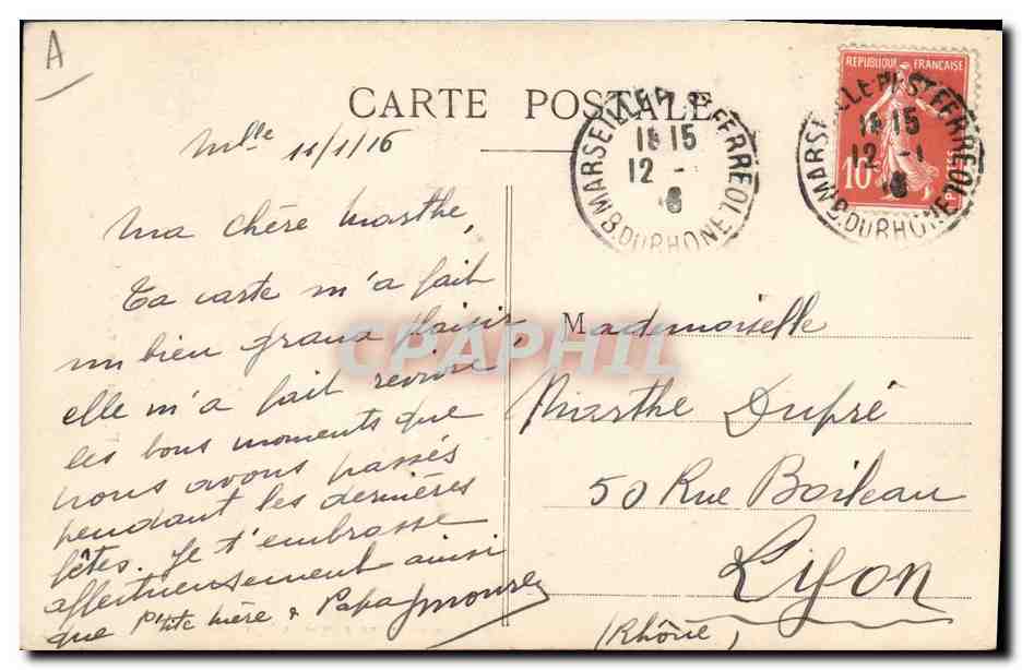 CPA Polaire Frere et soeur Alaska — Rückseite