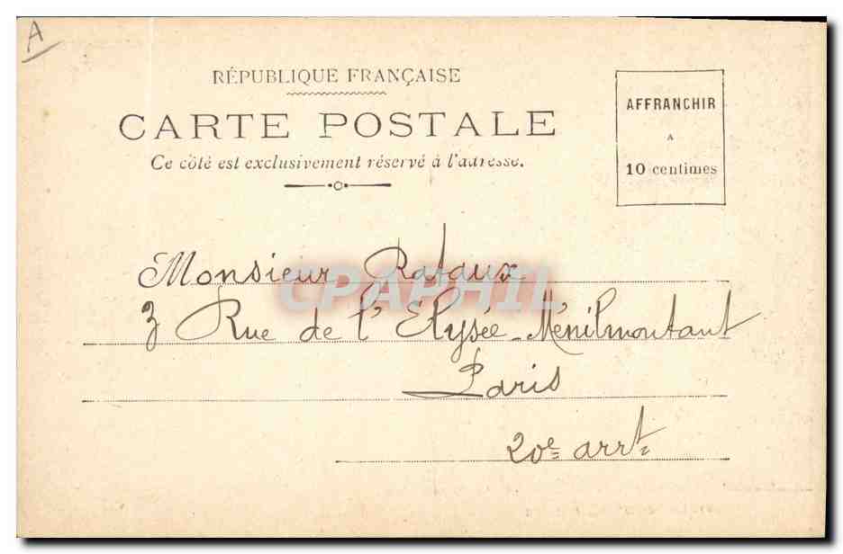 CPA Polaire Village d'esquimaux — Rückseite