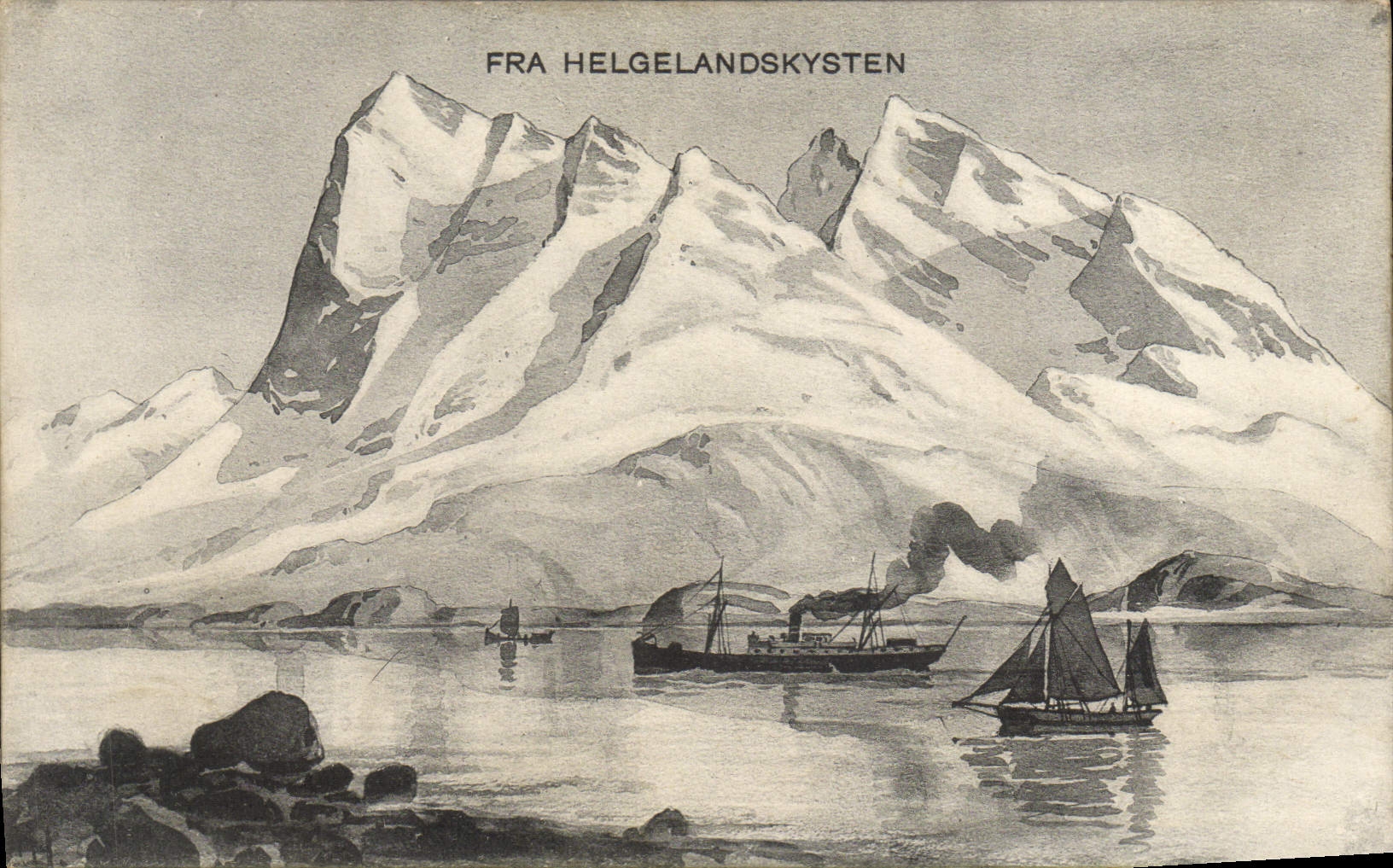 CPA Polaire Fra Helgelandskysten Norvege 