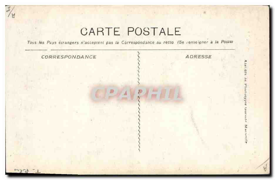 CPA Polaire Marseille Exposition Coloniale Palais de la mer Salle du prince de Monaco — Rückseite