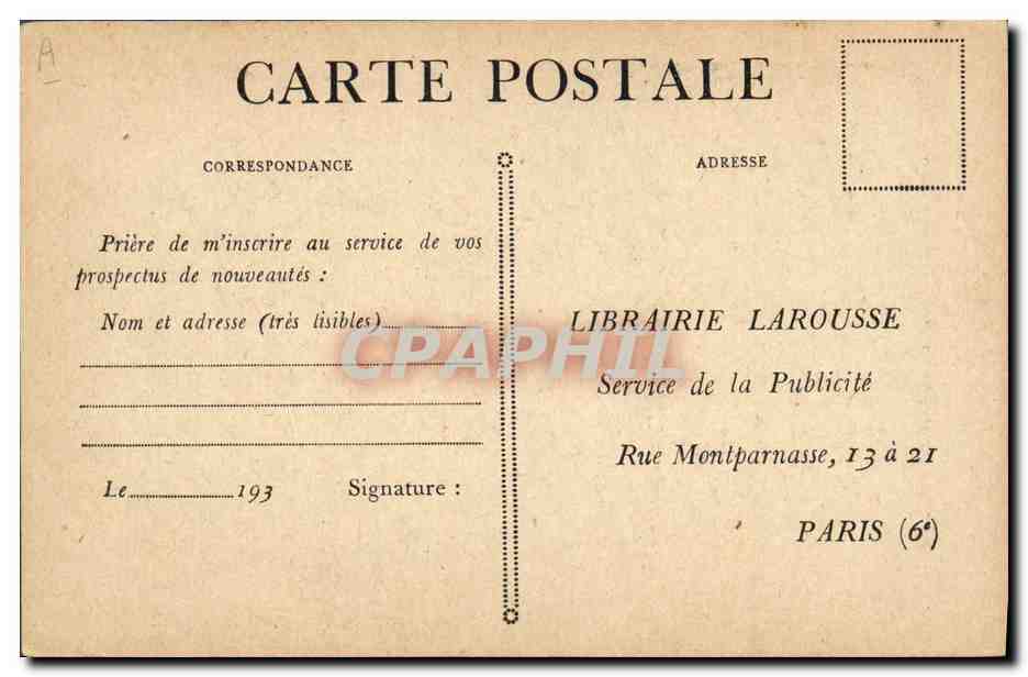 CPA Polaire Pecheur esquimau de l'Alasaka — Rückseite