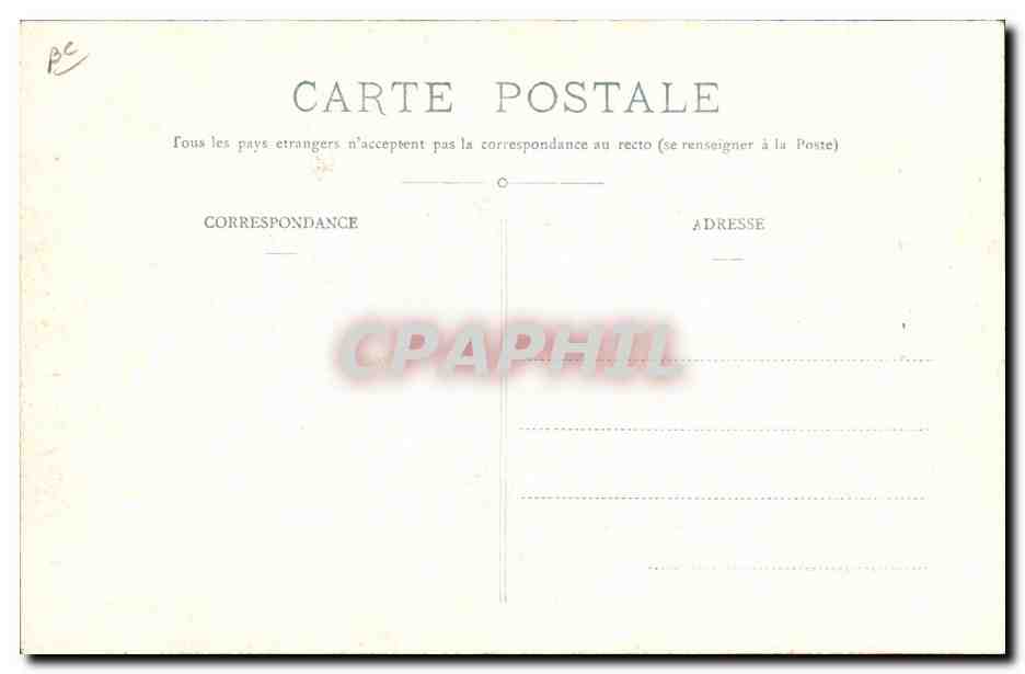 CPA Folklore Auvergne Paysannes du Cantal — Verso