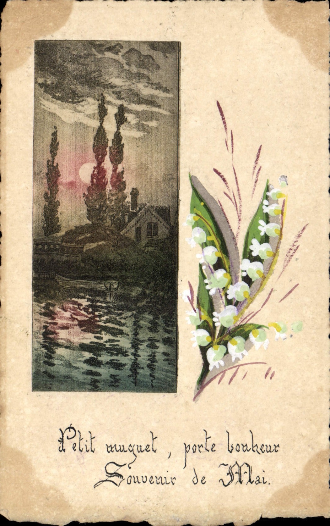 Lily of the Valley — Souvenir de Mai — no publisher or visible number