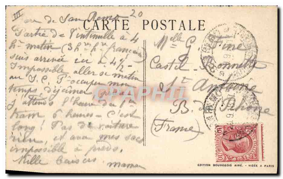 Enfants jouant dans la neige — Édition Bourgeois Aîné, Paris — Reverso