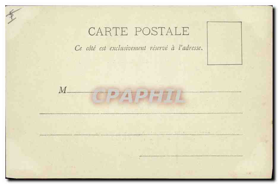 Palais des Armées de Terre & de Mer — Exposition de 1900 — Le Bateau Terre-Neuvien — A. Terlida, Paris — Reverso