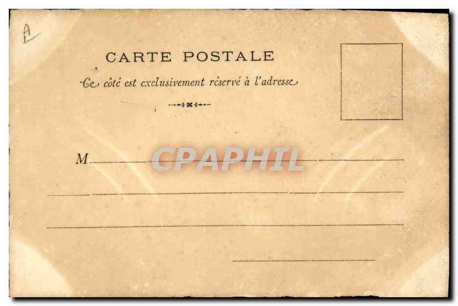 CPA Marie Louise — Verso