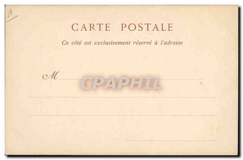 CPA Madame Elisabeth Soeur de louis XVI — Verso