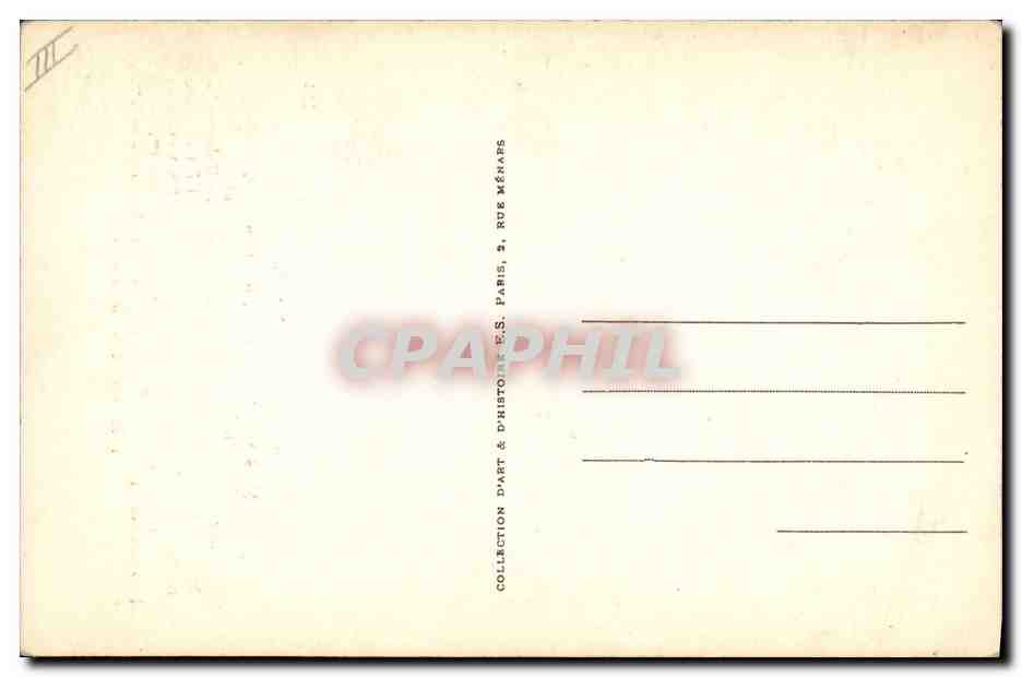 CPA Kellerman Marechal de France Duc de Valmy — Verso