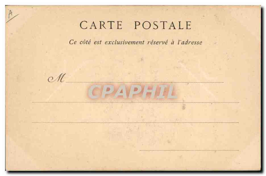 CPA Duc de Berry Fils de Charles X — Verso