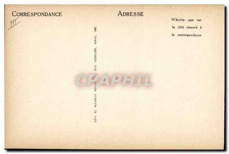 CPA Henri II Roi de France — Verso