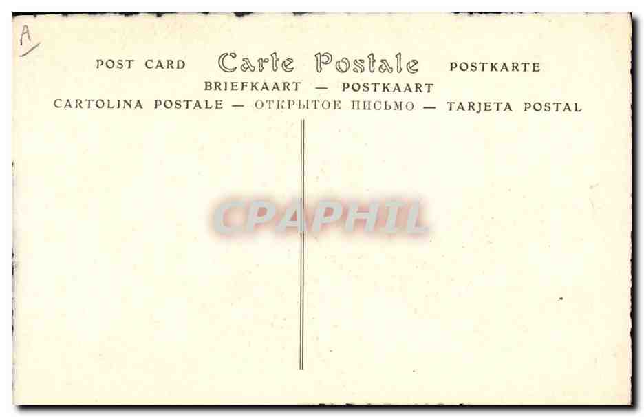 CPA Princesse de Lamballe — Verso