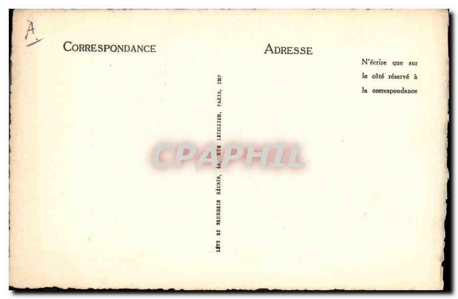 CPA Agnes Sorel ou Soreau — Verso