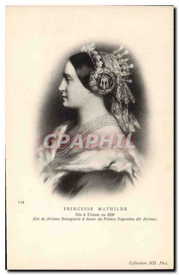 CPA Princesse Mathilde