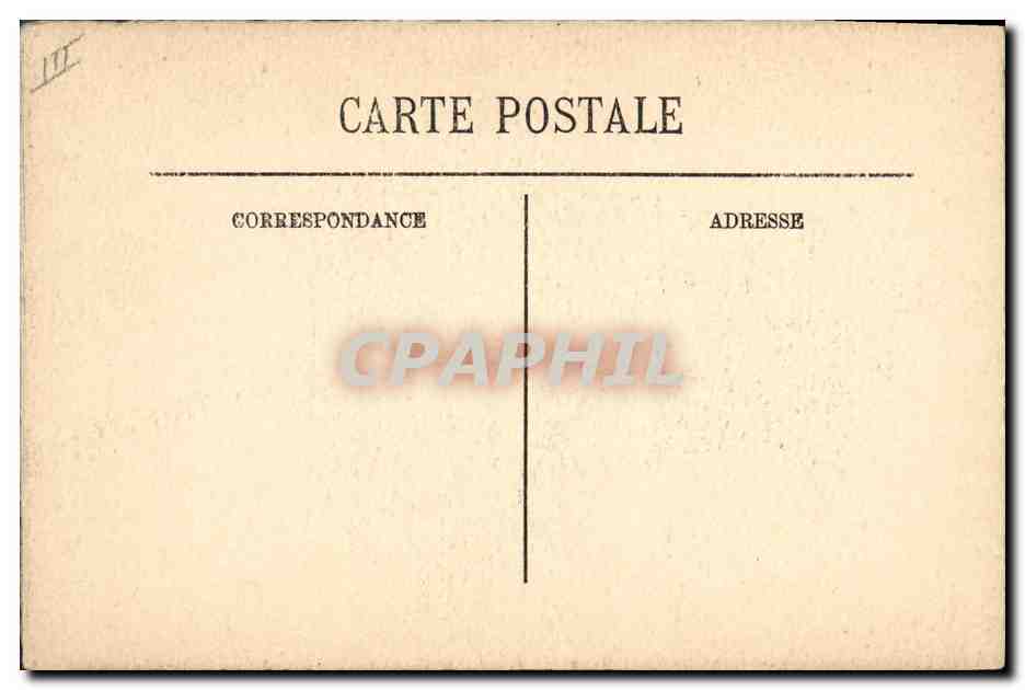CPA Isabeau de Baviere  — Verso