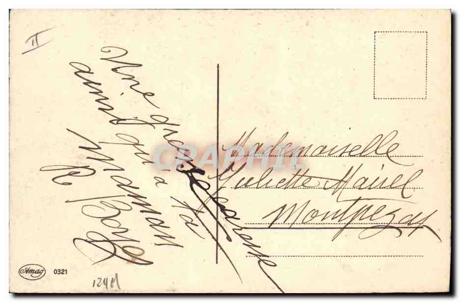 CPA Escargot Enfants Lezard Papillon — Rückseite