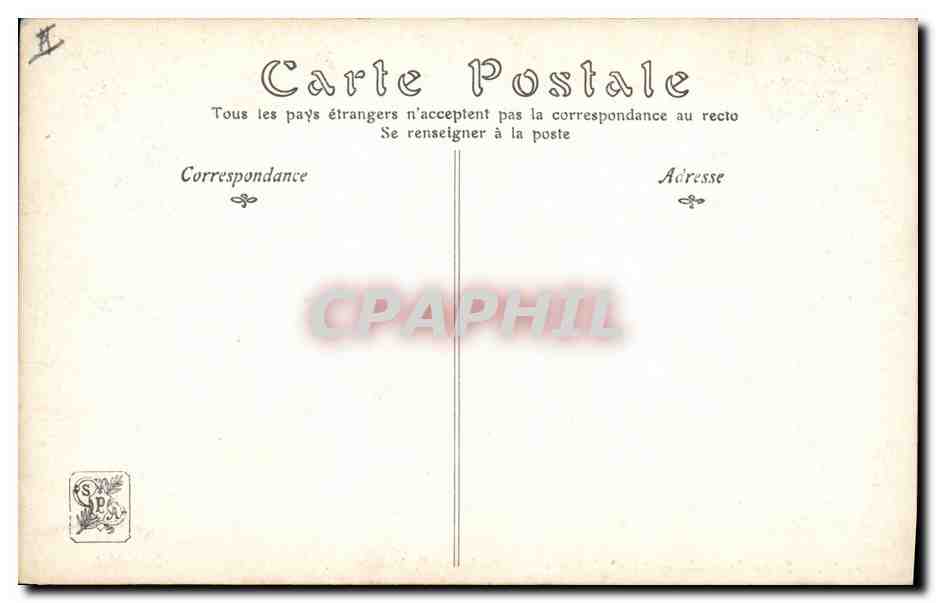 Cerf Hallali-sur-Pied — Salon de 1908 — par F. Maissen — Reverso