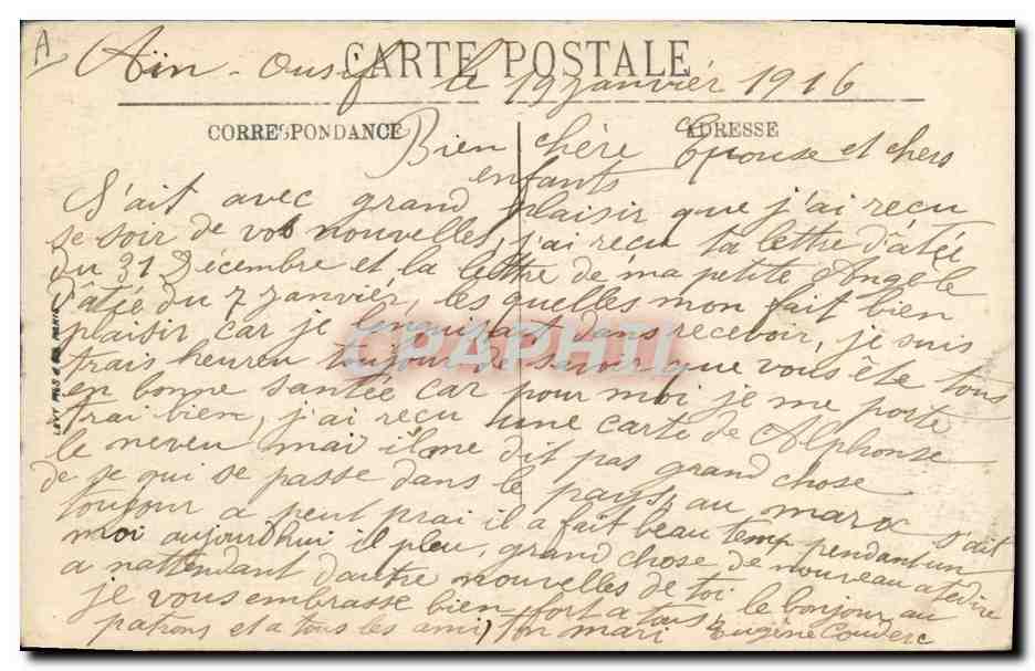 CPA Militaria La Nouba des Spahis — Rückseite