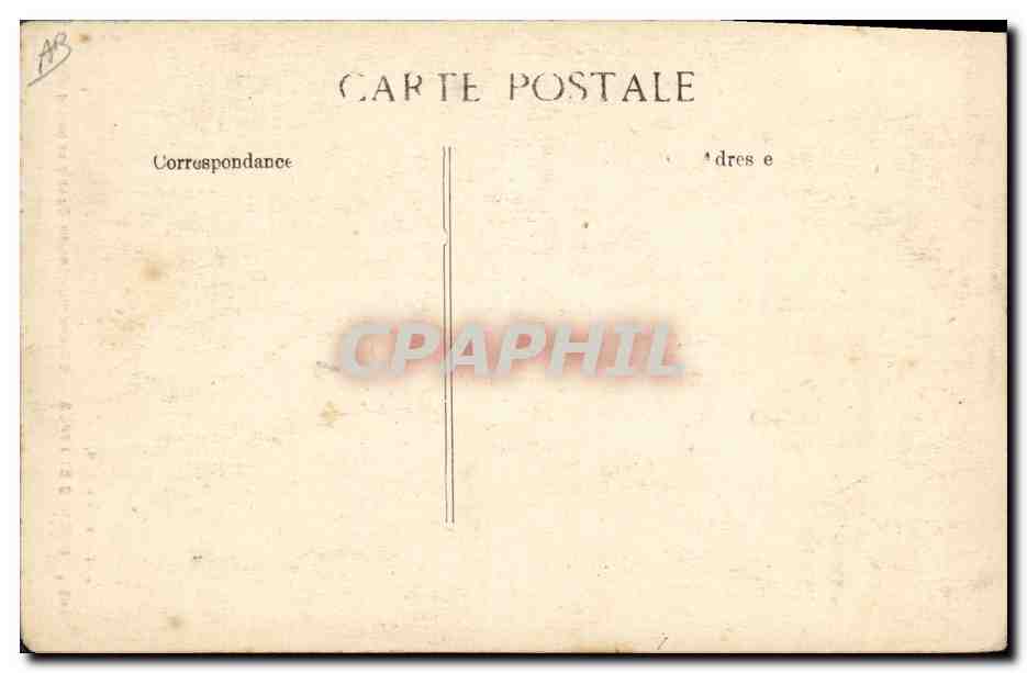 CPA Militaria Officier indigene de Spahis et sa gazelle — Rückseite