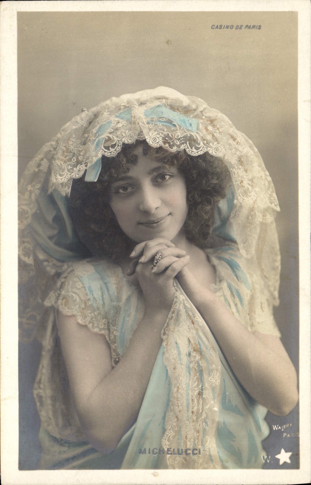 Michelucci — Actrice in het Casino de Paris — W. Waiery, Paris