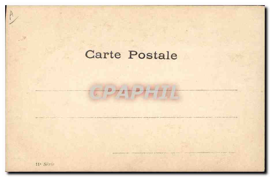 Michelucci — Actrice in het Casino de Paris — W. Waiery, Paris — Achterkant