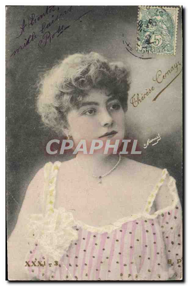 CPA Theatre Femme Therese Cernay