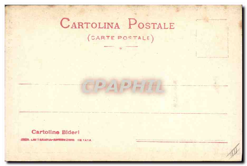 Amelia Novelli — Frau in grünem Kleid — Collezione Cartoline Bideri -524 — Rückseite