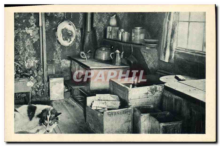 CPA Polaire Les appartements meubles du missionnaire a Mary's igloo Cercle Arctique Alaska