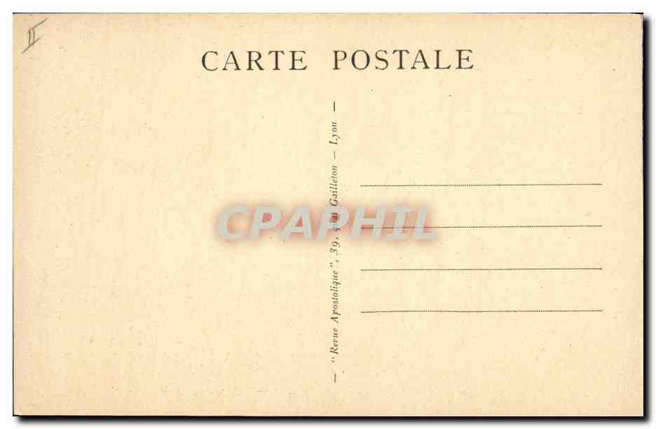 CPA Polaire Missions des Oblats de MI Amerique du Nord Palais de blancheur Iglou maison de neige — Rückseite