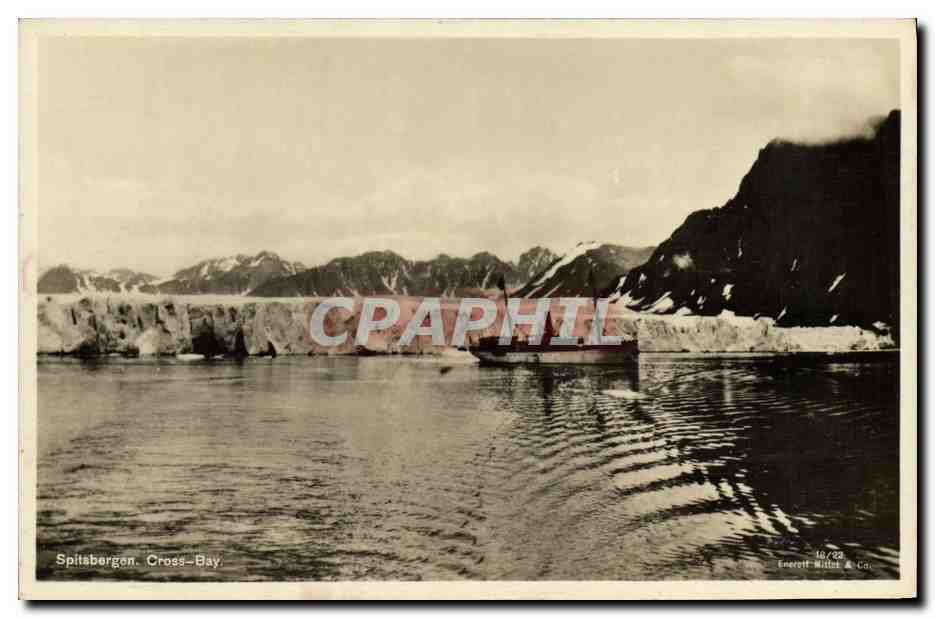 CPA Polaire Spitsbergen Cross Bay Bateau