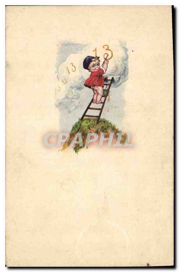 CPA Fantaisie Illustrateur Enfant