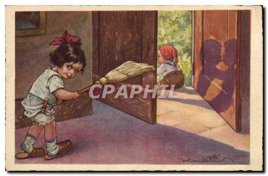 CPA Fantaisie Illustrateur Enfants