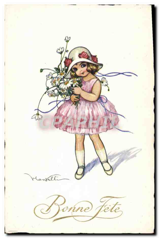 CPA Fantaisie Illustrateur Enfant 