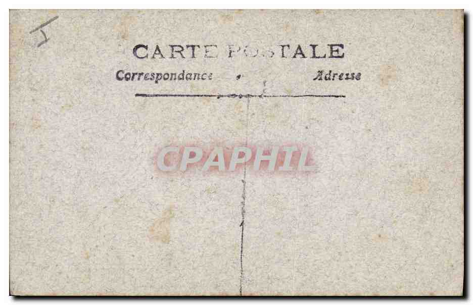 CPA Fantaisie (dessin a la main) Paysage — Rückseite
