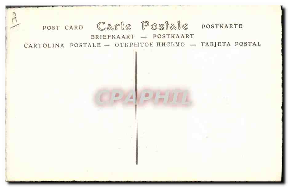 CPA Anne de Cleves  — Rückseite
