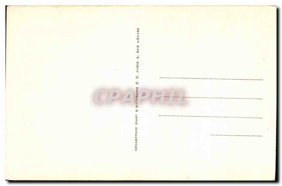 J.-J. Régis de Cambacérès — Jurisconsulte et Premier Consul — Éditeur CPAPHIL, n° 149 — Verso