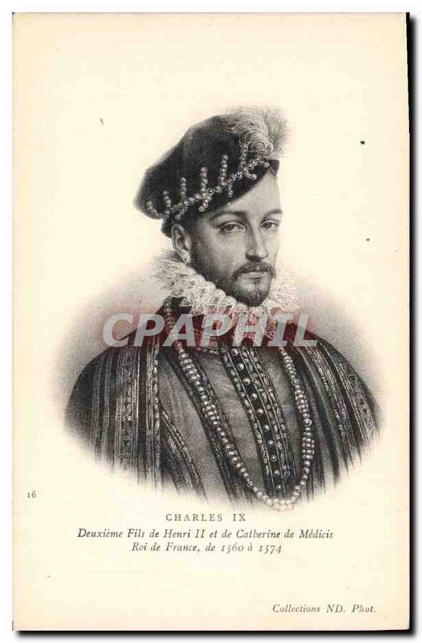 CPA Charles IX Roi de France